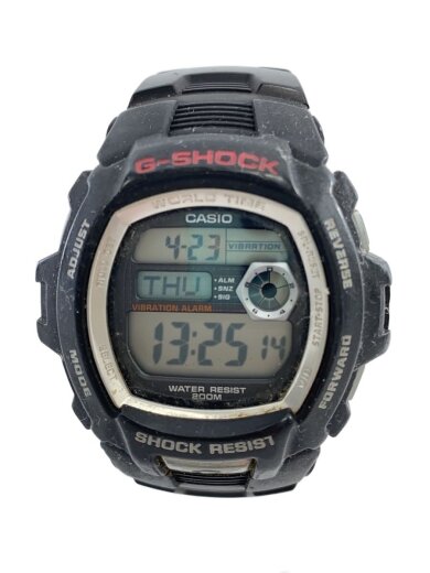 商品画像：腕時計/デジタル/ラバー/SLV/BLK/G-7510 1