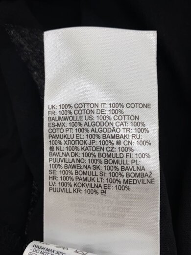 商品画像：T-WASH-L6/Tシャツ/L/コットン/BLK/プリント/A11079 5