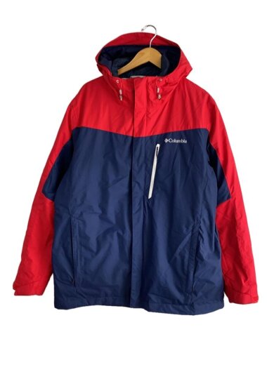 商品画像：Columbia Whirlibird Iv Interchange Jacト/L/ナイロン/RED/無地/MW11 1