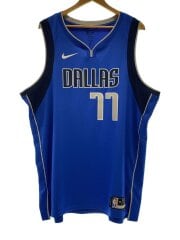 NIKE ナイキ/タンクトップ/XXL/ナイロン/BLU/青