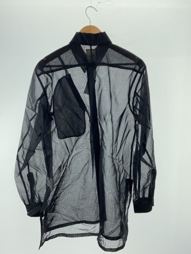 商品画像：長袖シャツ/2/ナイロン/BLK/チェック/S111316// 2