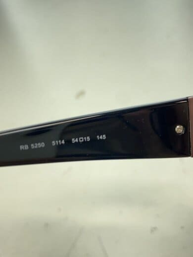 商品画像：メガネ/プラスチック/BLK/CLR/メンズ/RB5250 5