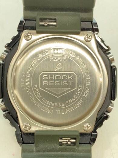 商品画像：クォーツ腕時計_G-SHOCK/アナログ/ラバー/BLK/KHK 3
