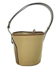 ショルダーバッグ/カシミア/BEG/無地/LIDO S