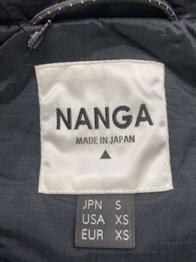 商品画像：ダウンジャケット/S/ナイロン/BLK/無地// 3