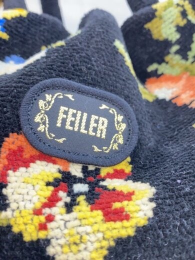 商品画像：ハンドバッグ/--/BLK/花柄 5