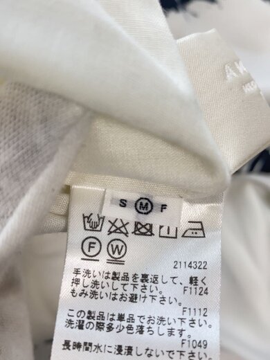 商品画像：ロングスカート/M/ポリエステル/WHT/総柄/02010930350 5