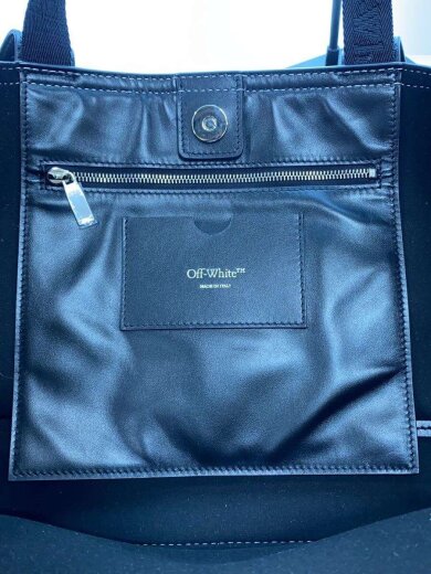 商品画像：トートバッグ/--/GRY/OMNA20AF24LEA0011001 7