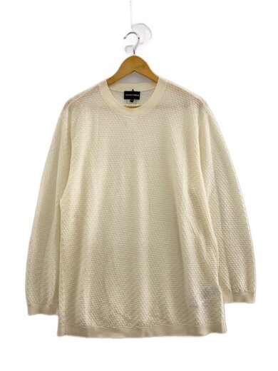 商品画像：ニット・セーター(薄手)/XXL/ウール/CRM/無地/EM004742 AF23757// 1