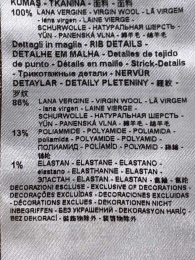 商品画像：ニット・セーター(薄手)/XXL/ウール/BRW/無地/EM002196 AF13851// 4