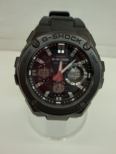 商品画像：ソーラー腕時計_G-SHOCK/デジアナ/ラバー/BLK 1