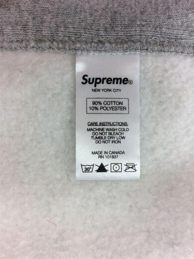 画像：Supremeスタジャン/ブルゾン/アーチロゴ/コットン/SLV/GRY/中古/古着3