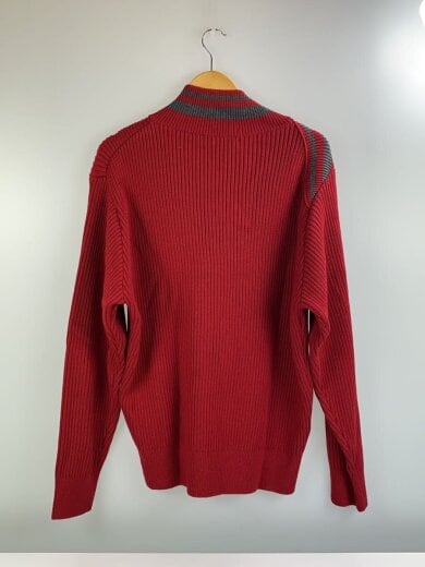 画像：kolorニット・セーター(厚手)/3/ウール/RED/無地/22WCM-N053032