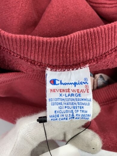 画像：Championスウェット/XL/コットン/BRD/刺繍//3