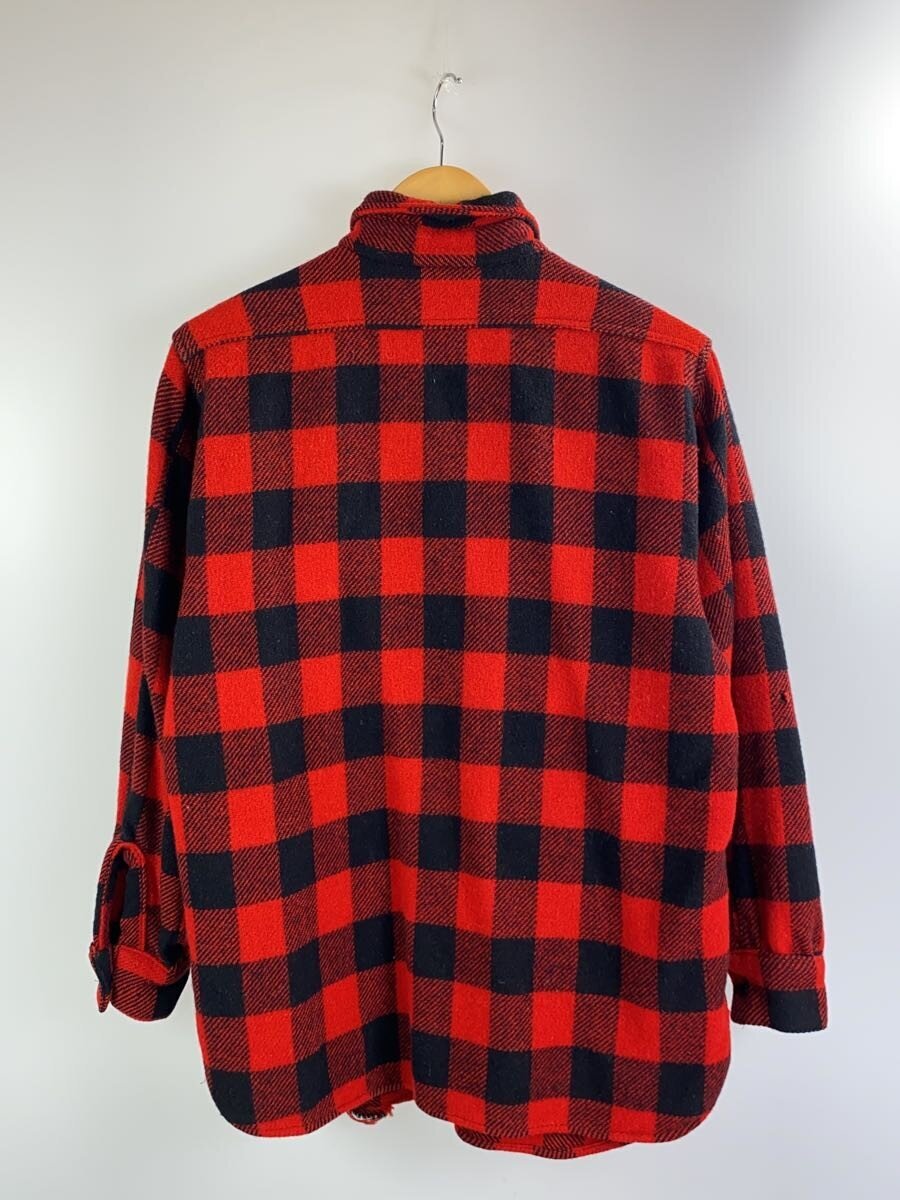 Frostproof / 60~70s/ネルシャツ/15 1/2/ウール/RED/チェック