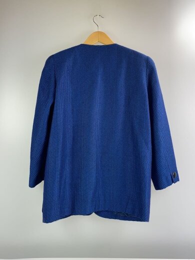 Christian Dior / ジャケット/L/ウール/BLU/チェック Christian Dior(クリスチャンディオール) / ジャケット/L/ウール/BLU