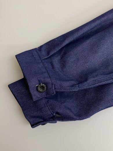 画像：LE LABOUREURカバーオールジャケット/2/コットン/IDG/無地5