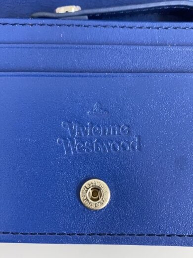 商品画像：2つ折り財布/レザー/BLU/レディース 3