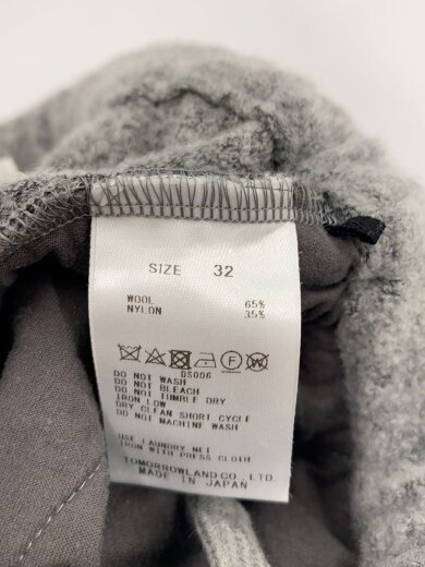 商品画像：ボトム/32/ウール/GRY/無地/23-04-44-04114 5