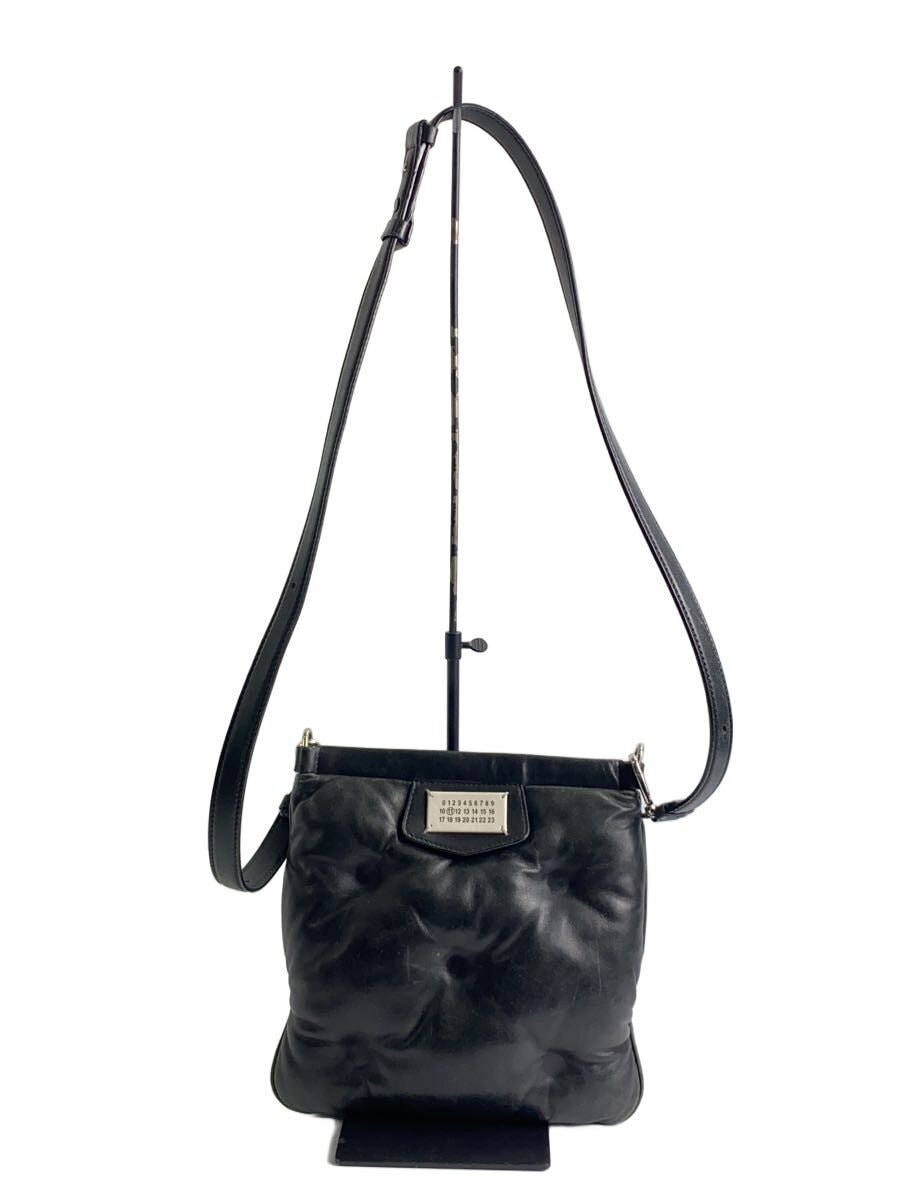 Maison Margiela / GLAM SLAM/ショルダーバッグ/レザー/BLK/無地/SB1WG0005