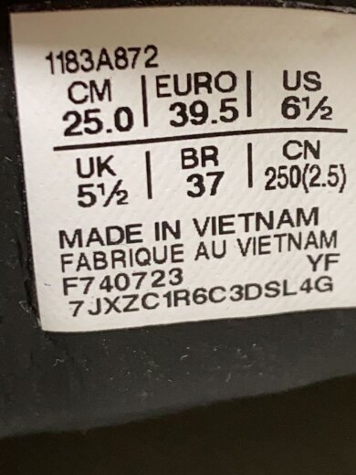 商品画像：ローカットスニーカー/25cm/YLW/1183A872 5