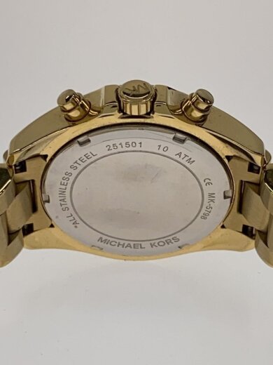 商品画像：腕時計/アナログ/ステンレス/GLD/GLD/MK-5798 3