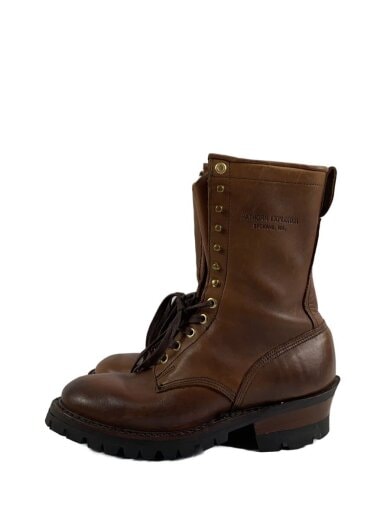 商品画像：HATHORN EXPLORER/エンジニアブーツ/8EE/BRW/レザー 1