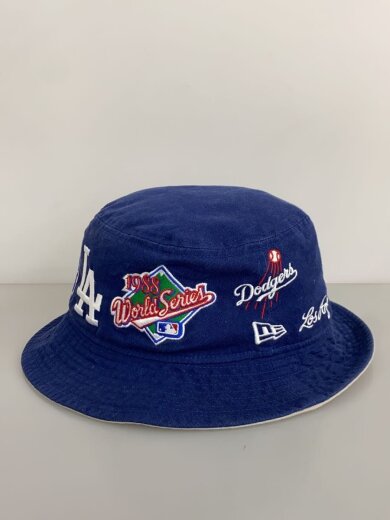 商品画像：バケットハット/コットン/BLU/無地/メンズ 2