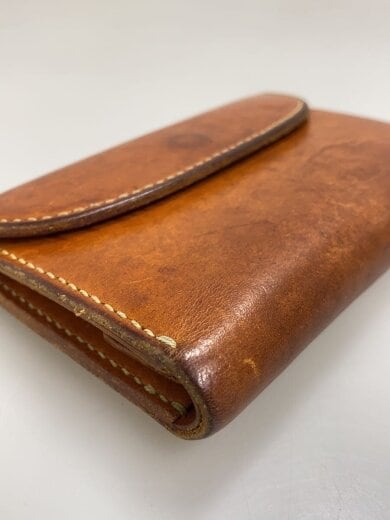 商品画像：2つ折り財布/レザー/BRW/無地/メンズ 9
