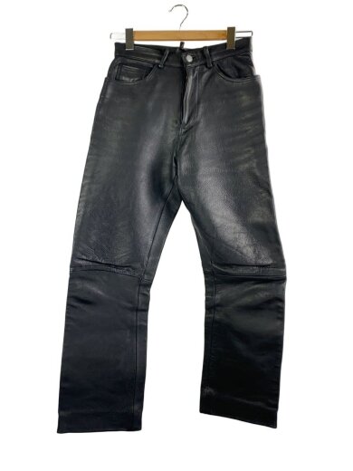商品画像：ボトム/M/レザー/BLK/無地 1