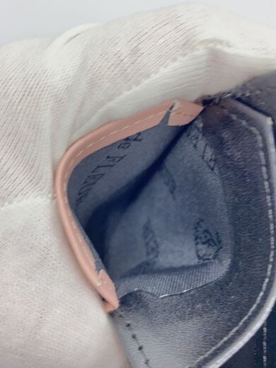 商品画像：リボンウォレット/3つ折り財布/BLK/無地/レディース 6