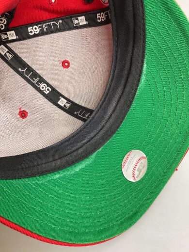 商品画像：キャップ/7/ファー/RED/メンズ 7