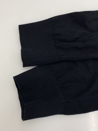 商品画像：カーディガン(薄手)/L/コットン/BLK/無地 6