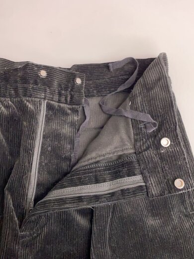 商品画像：ワイドパンツ/36/コットン/BLK/無地/コーデュロイ/123610112 3