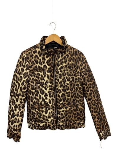 商品画像：ジャケット/ポリエステル/YLW/レオパード/N0007 1