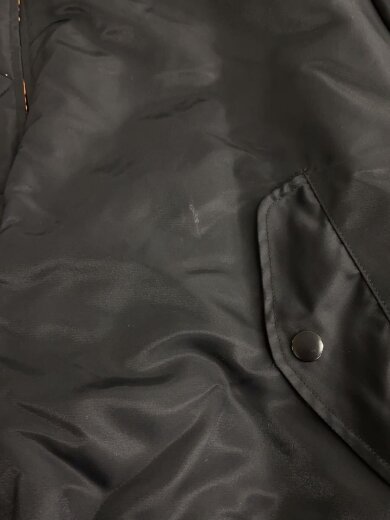 商品画像：MA-1/ジャケット/L/BLK/無地 7