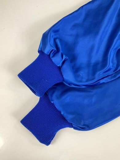 商品画像：JACKET SHACK/スタジャン/L/ナイロン/BLU/無地 5