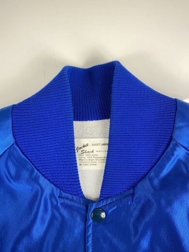 商品画像：JACKET SHACK/スタジャン/L/ナイロン/BLU/無地 9