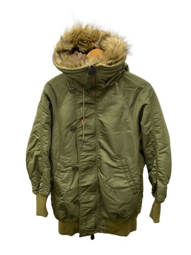 商品画像：ミリタリージャケット/FREE/ナイロン/KHK/無地 1