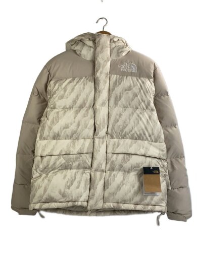 商品画像：ダウンジャケット/S/ナイロン/CRM/総柄/NF0A5J1J 1