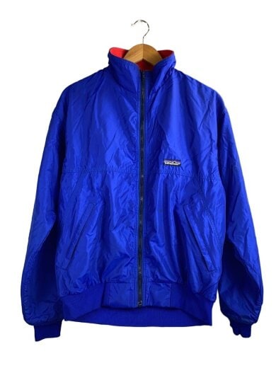 商品画像：80s~/ジャケット/M/ナイロン/NVY/無地/42111/シェルドシンチラ/USA製 1