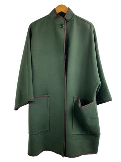 商品画像：diego ferranti/コート/42/ウール/GRN/無地/カシミヤ混 1