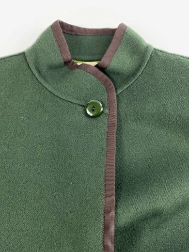 商品画像：diego ferranti/コート/42/ウール/GRN/無地/カシミヤ混 7