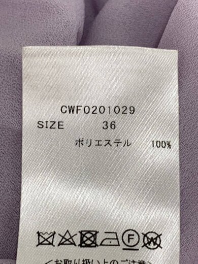 商品画像：長袖ワンピース/36/ポリエステル/PUP/無地/CWF0201029 4