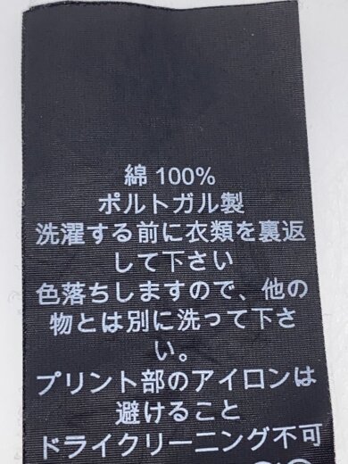 商品画像：Tシャツ/M/コットン/BLK/プリント/CCQ41 4