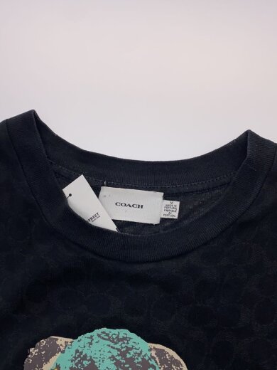 商品画像：Tシャツ/M/コットン/BLK/プリント/CCQ41 7