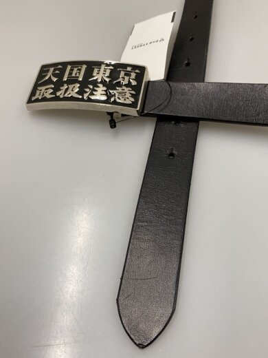 商品画像：ベルト/レザー/BLK/無地/メンズ// 2