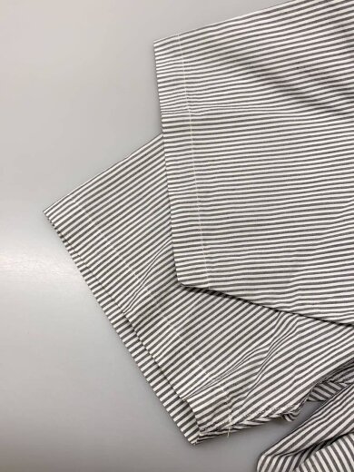 商品画像：24SS/半袖シャツ/3/コットン/GRY/ストライプ/241TQDT-SHM0// 5