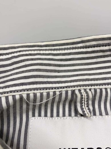 商品画像：24SS/半袖シャツ/3/コットン/GRY/ストライプ/241TQDT-SHM0// 6