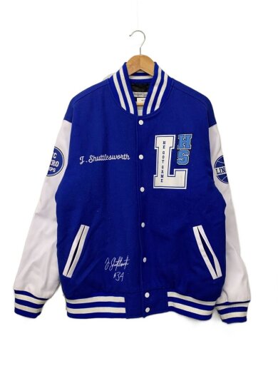 商品画像：LINCOLN/スタジャン/XL/ウール/BLU// 1